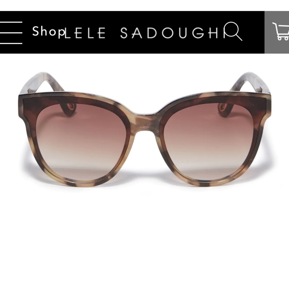 Brand new LELE SADOUGHI sunglasses